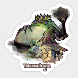 Trickno Frog Sticker